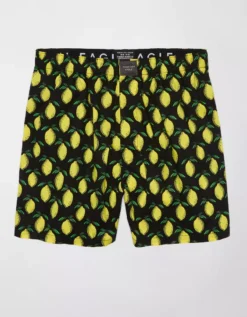 AEO Lemons Stretch Boxer Short -American Eagle Fashion 0220 3598 001 f