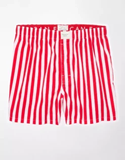 AEO Christmas Stripes Stretch Boxer Short -American Eagle Fashion 0220 3699 600 f