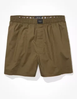 AEO Solid Stretch Boxer Short -American Eagle Fashion 0220 3819 309 f
