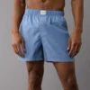 AEO Men's Stretch Boxer Short Blue