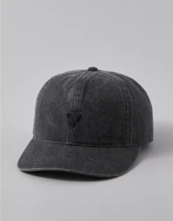 AE Logo Baseball Hat Black