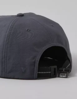 AE Matte Baseball Hat Navy -American Eagle Fashion 0221 8120 410 d1