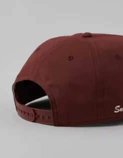 AE Snoopy Baseball Hat Wine 8 AE Snoopy Baseball Hat Wine -American Eagle Fashion 0221 8292 558 b