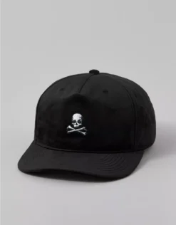 AE Halloween Skull Baseball Hat Black