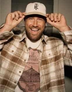 AE X Tru Kolors Corduroy Baseball Hat Cream