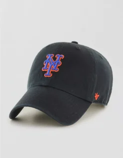 '47 New York Mets Baseball Hat Black