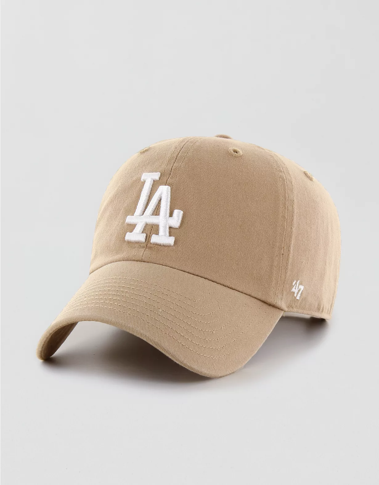 '47 Dodgers Baseball Hat Tan 1 '47 Dodgers Baseball Hat Tan