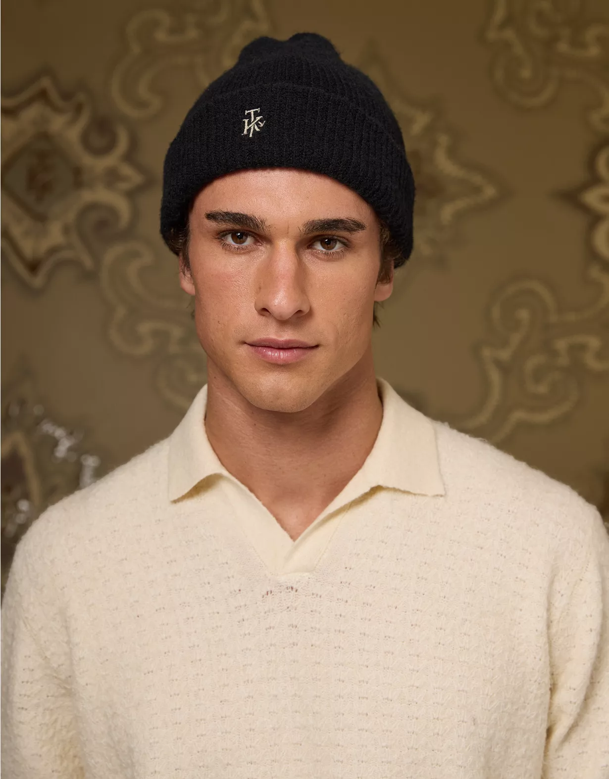 AE X Tru Kolors Double Layer Ribbed Beanie Blue 1 AE X Tru Kolors Double Layer Ribbed Beanie Blue