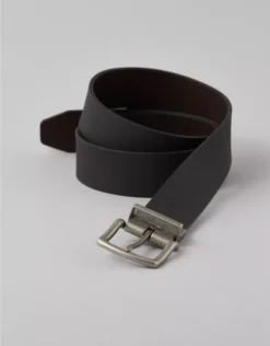 AE Reversible Leather Belt Black