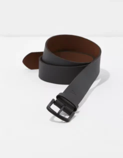 AE Leather Belt Black