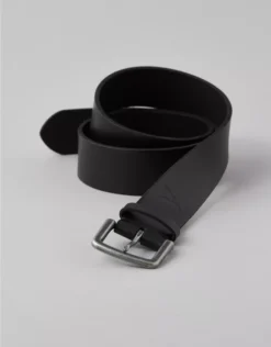 AE Leather Belt Bold Black