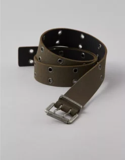 AEO Leather Belt Taupe