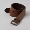 AE Single-Prong Leather Belt Brown