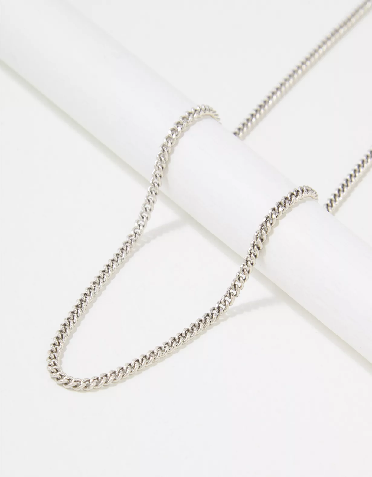 AEO Silver Chain Necklace 2 AEO Silver Chain Necklace - Image 2