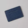 AE Leather & Denim Cardholder Navy