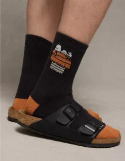 AE Peanuts Halloween Terry Crew Socks 3-Pack Multi-pack