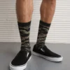 AE Camo Crew Socks 3-Pack Camo Green