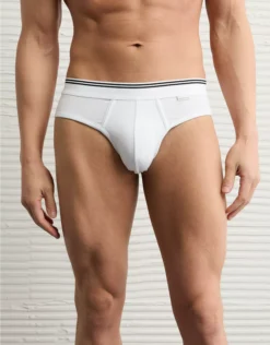 AEO Men's Ultra Soft Brief White