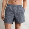 AEO Men's Poplin Pocket Boxer Short Midnight