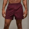 AEO Men's Poplin Pocket Boxer Short Wine