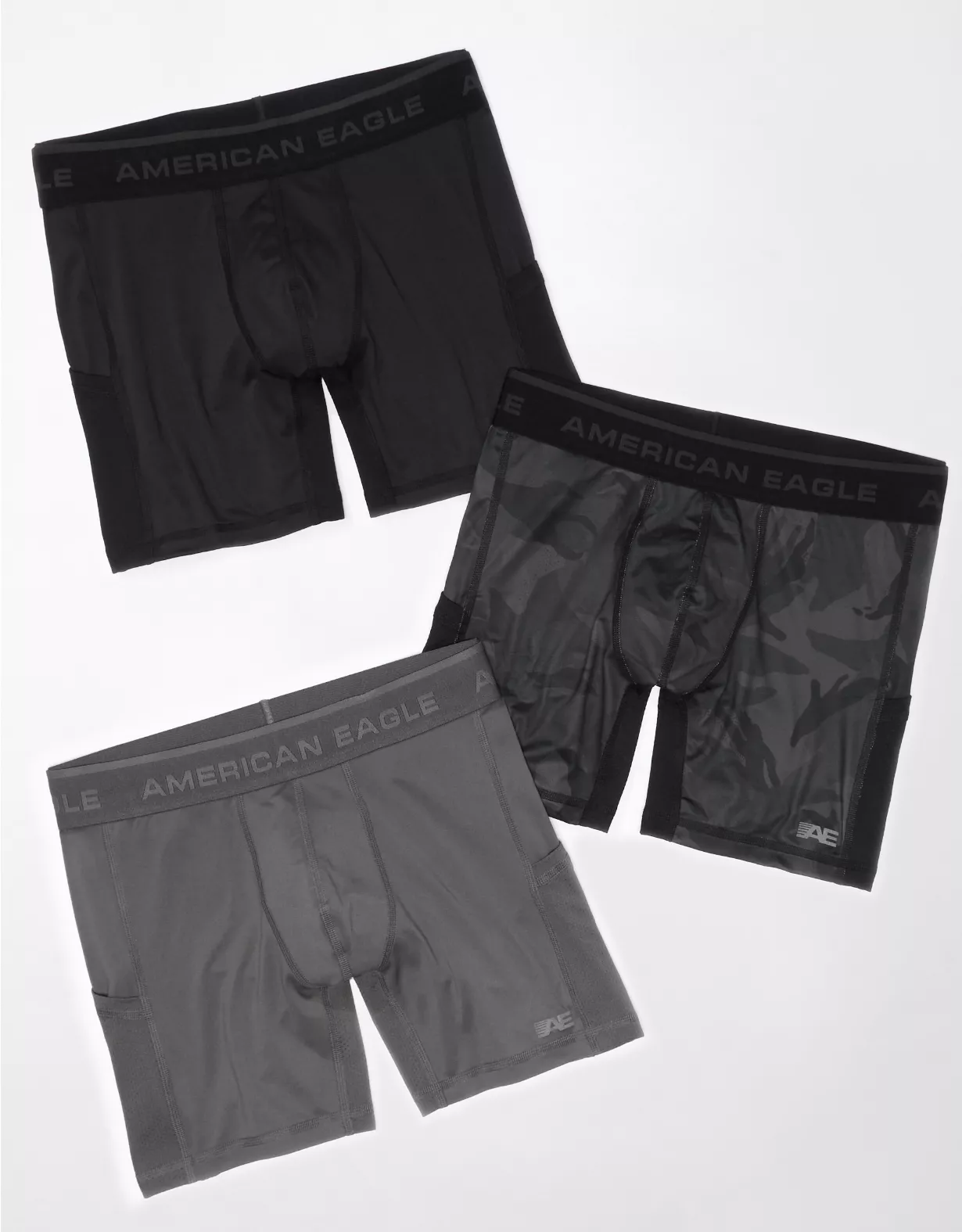 AEO 6" Active Flex Boxer Brief 3-Pack 1 AEO 6" Active Flex Boxer Brief 3-Pack