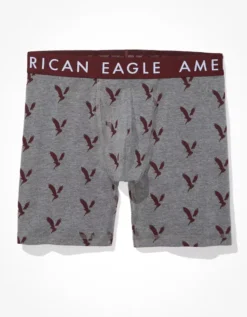 AEO Eagles 6" Classic Boxer Brief -American Eagle Fashion 0235 1101 020 f