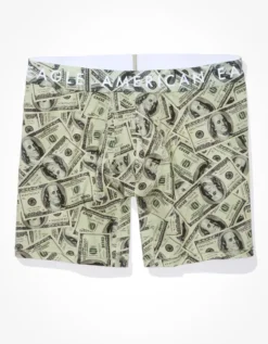 AEO Dollars 6" Classic Boxer Brief -American Eagle Fashion 0235 3408 300 f