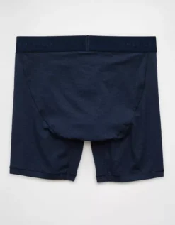 AEO Men's 6" Classic Boxer Brief Navy -American Eagle Fashion 0235 4075 410 b