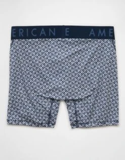 AEO Men's Knit 6" Flex Boxer Brief Cream -American Eagle Fashion 0236 0110 106 b