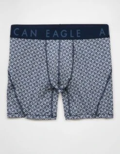 AEO Men's Knit 6" Flex Boxer Brief Cream -American Eagle Fashion 0236 0110 106 f