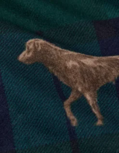 AEO Men's Dog Print 6" Flex Boxer Brief Navy -American Eagle Fashion 0236 0128 410 d1