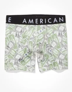 AEO Dollars 6" Flex Boxer Brief -American Eagle Fashion 0236 3235 300 f