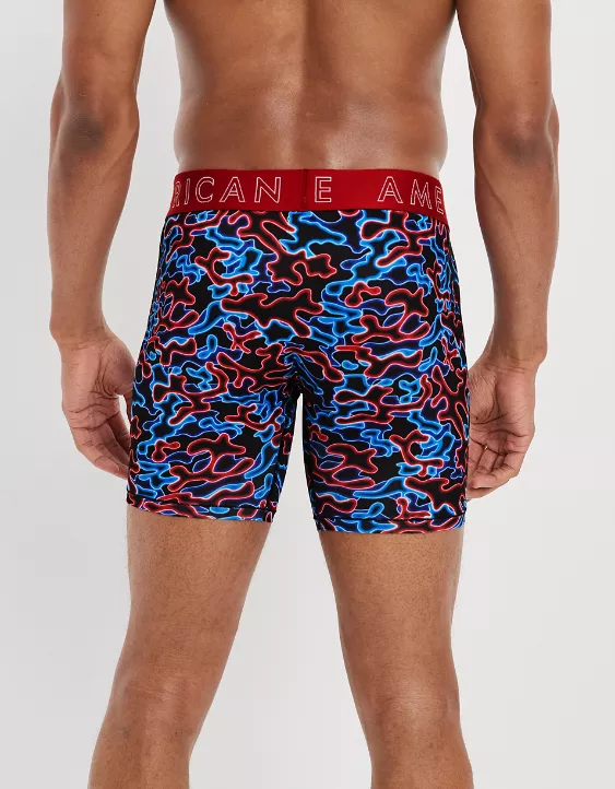 AEO Neon Camo 6" Flex Boxer Brief 2 AEO Neon Camo 6" Flex Boxer Brief - Image 2