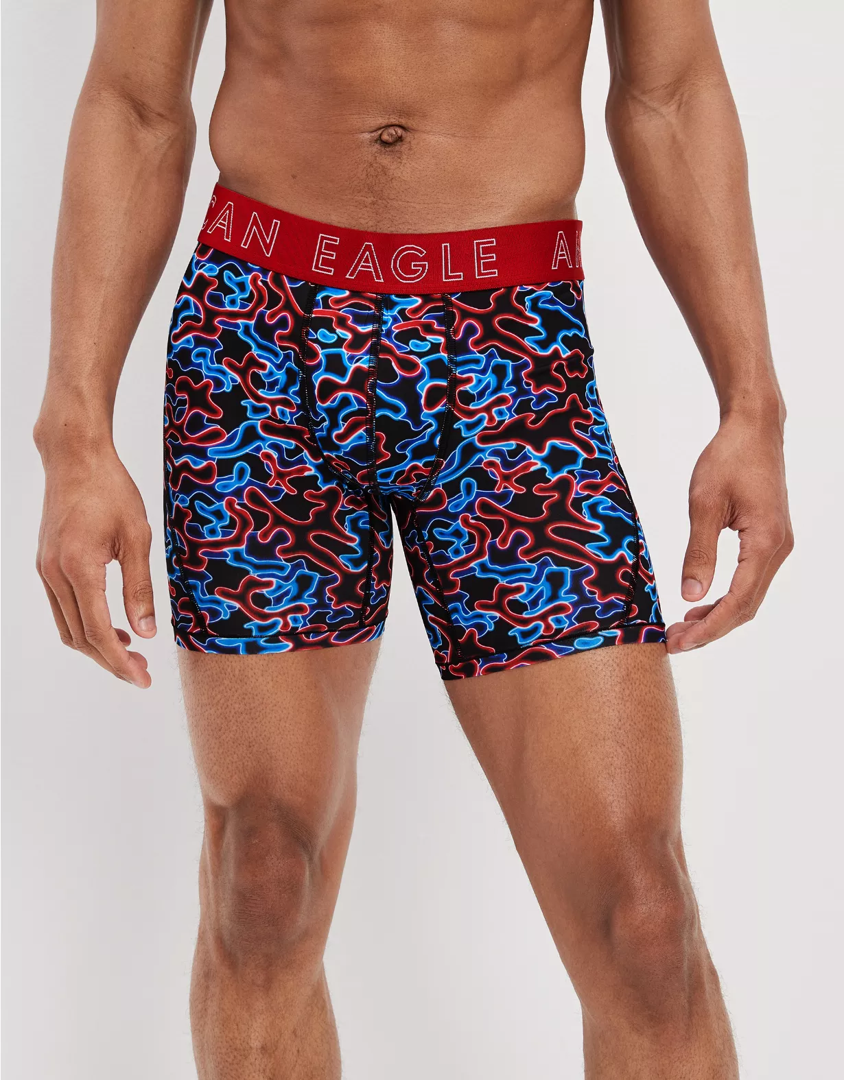 AEO Neon Camo 6" Flex Boxer Brief 1 AEO Neon Camo 6" Flex Boxer Brief