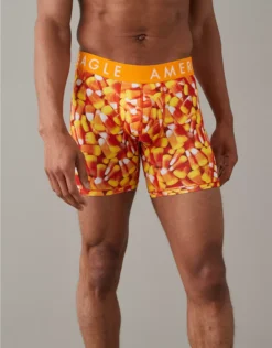 AEO Candy Corn 6" Flex Boxer Brief