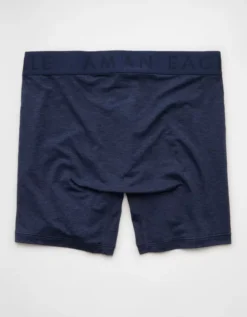 AEO Men's Space Dye 6" Flex Boxer Brief Midnight Blue -American Eagle Fashion 0236 4146 483 b