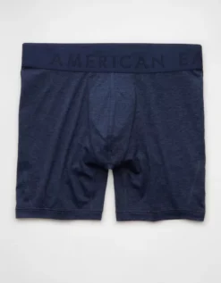 AEO Men's Space Dye 6" Flex Boxer Brief Midnight Blue -American Eagle Fashion 0236 4146 483 f
