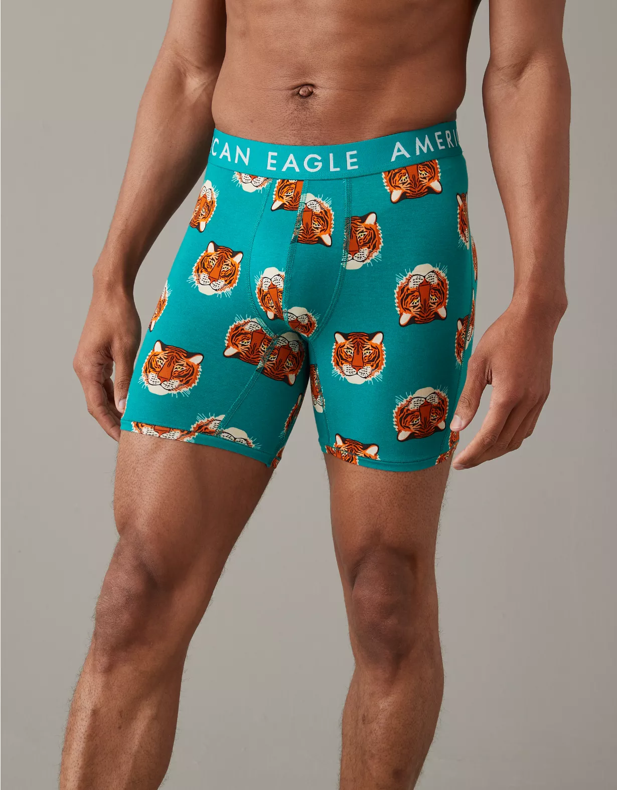 AEO Tigers 6" Ultra Soft Boxer Brief 1 AEO Tigers 6" Ultra Soft Boxer Brief