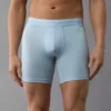 AEO Men's 6" Ultra Soft Boxer Brief Light Blue
