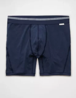AEO Men's 6" Ultra Soft Boxer Brief Midnight -American Eagle Fashion 0237 3818 766 f