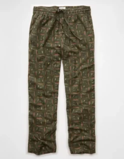 AE Flannel PJ Pant Green 8 AE Flannel PJ Pant Green -American Eagle Fashion 0239 2050 300 f