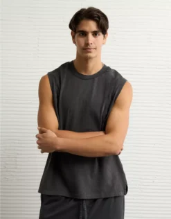 AE Poplin PJ Pant Faded Black