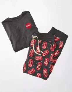 AE Coca Cola Fleece PJ Set
