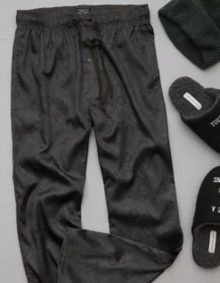 AE Satin Pant Dark Brown -American Eagle Fashion 0239 7819 203 d2