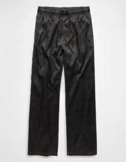 AE Satin Pant Dark Brown -American Eagle Fashion 0239 7819 203 f