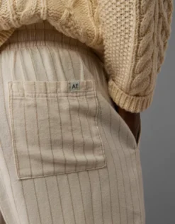AE Flannel PJ Pant Natural -American Eagle Fashion 0239 7987 109 d2