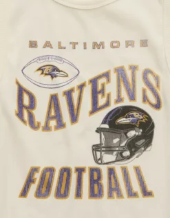 NFL Baltimore Ravens Tank Top Cream -American Eagle Fashion 0301 6079 106 d1