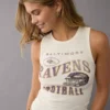 NFL Baltimore Ravens Tank Top Cream