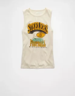 NFL Pittsburgh Steelers Tank Top Cream -American Eagle Fashion 0301 6081 106 f