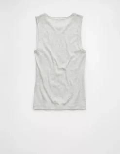 NFL San Francisco 49ers Tank Top Heather Gray -American Eagle Fashion 0301 6084 006 b